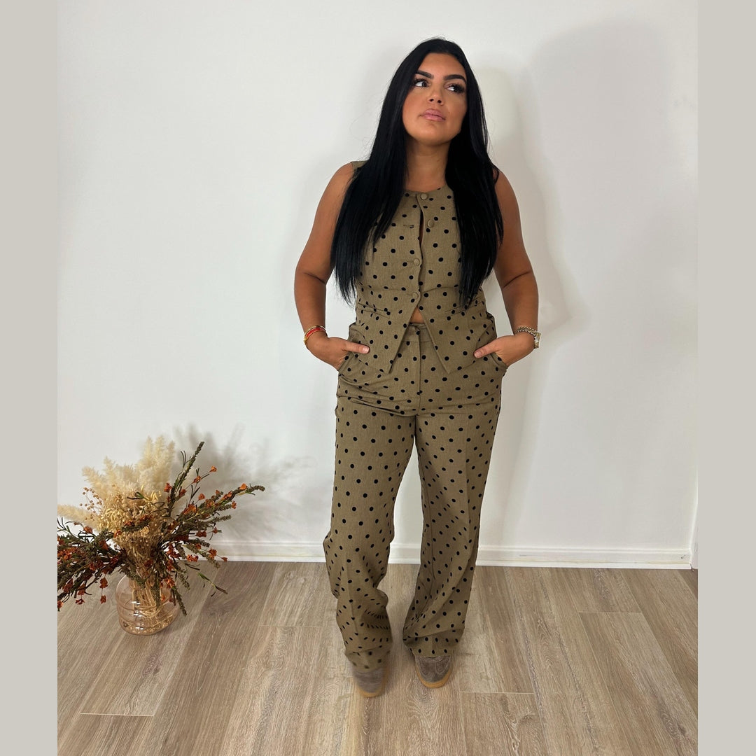 Gilet pois Lison