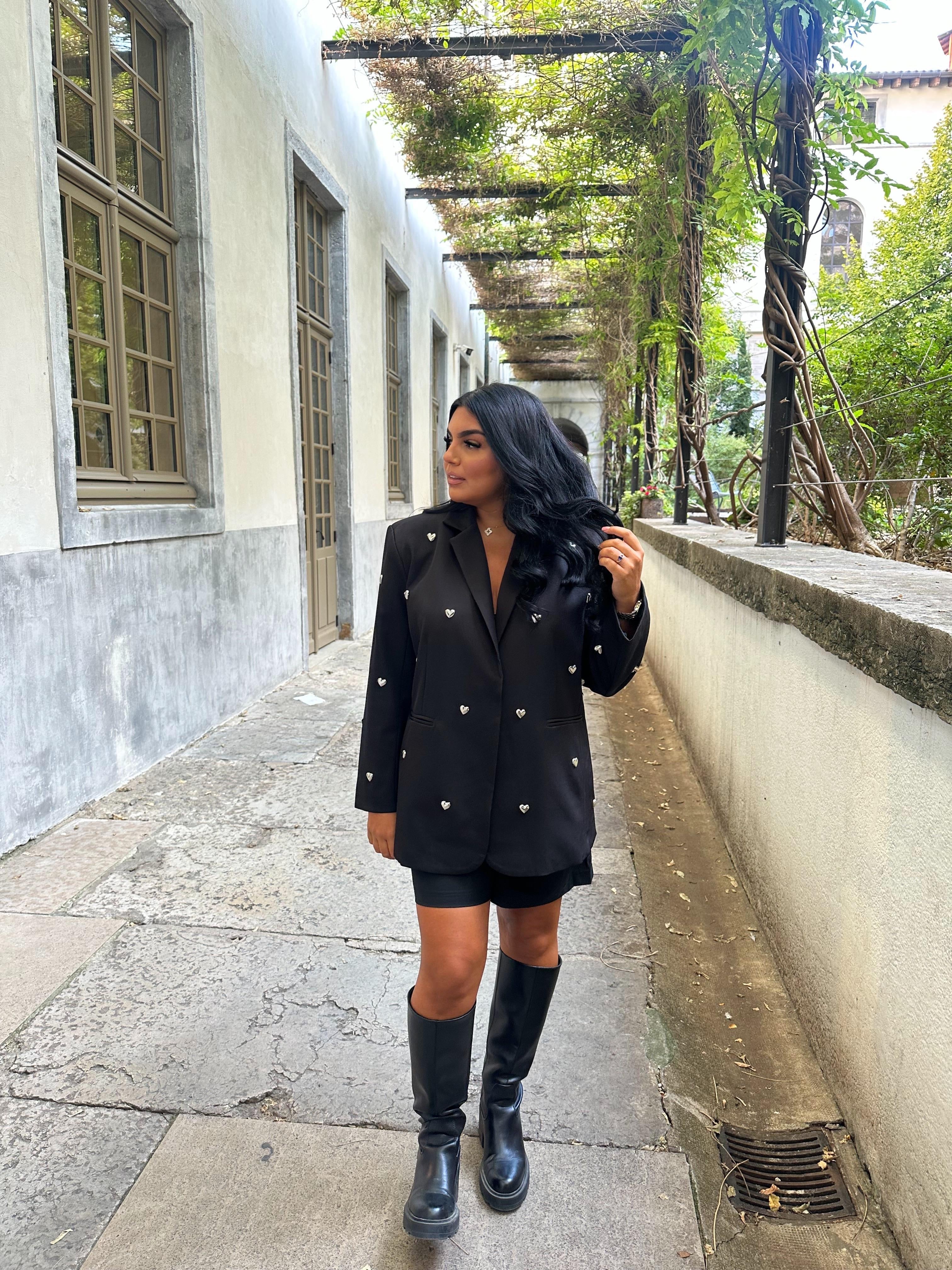 Blazer Cœur noir