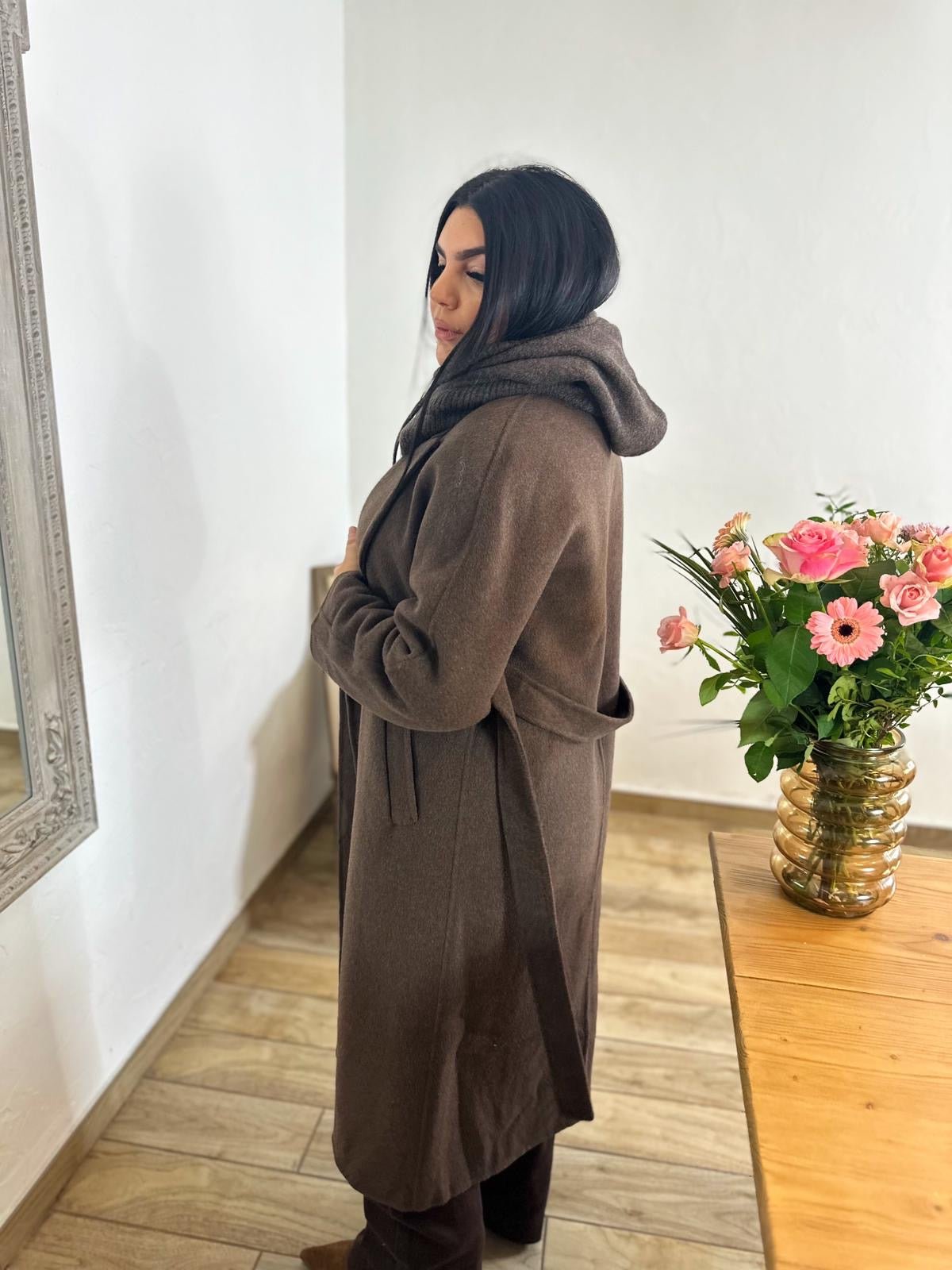 Manteau Long Chocolat