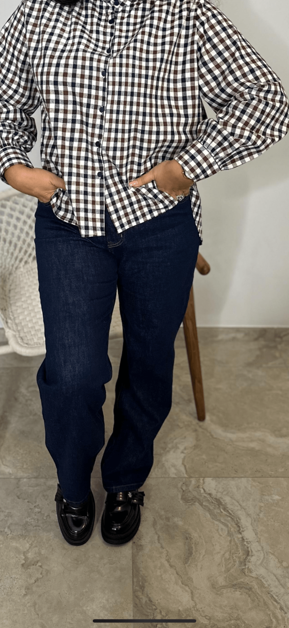 Jeans droit Gabrielle