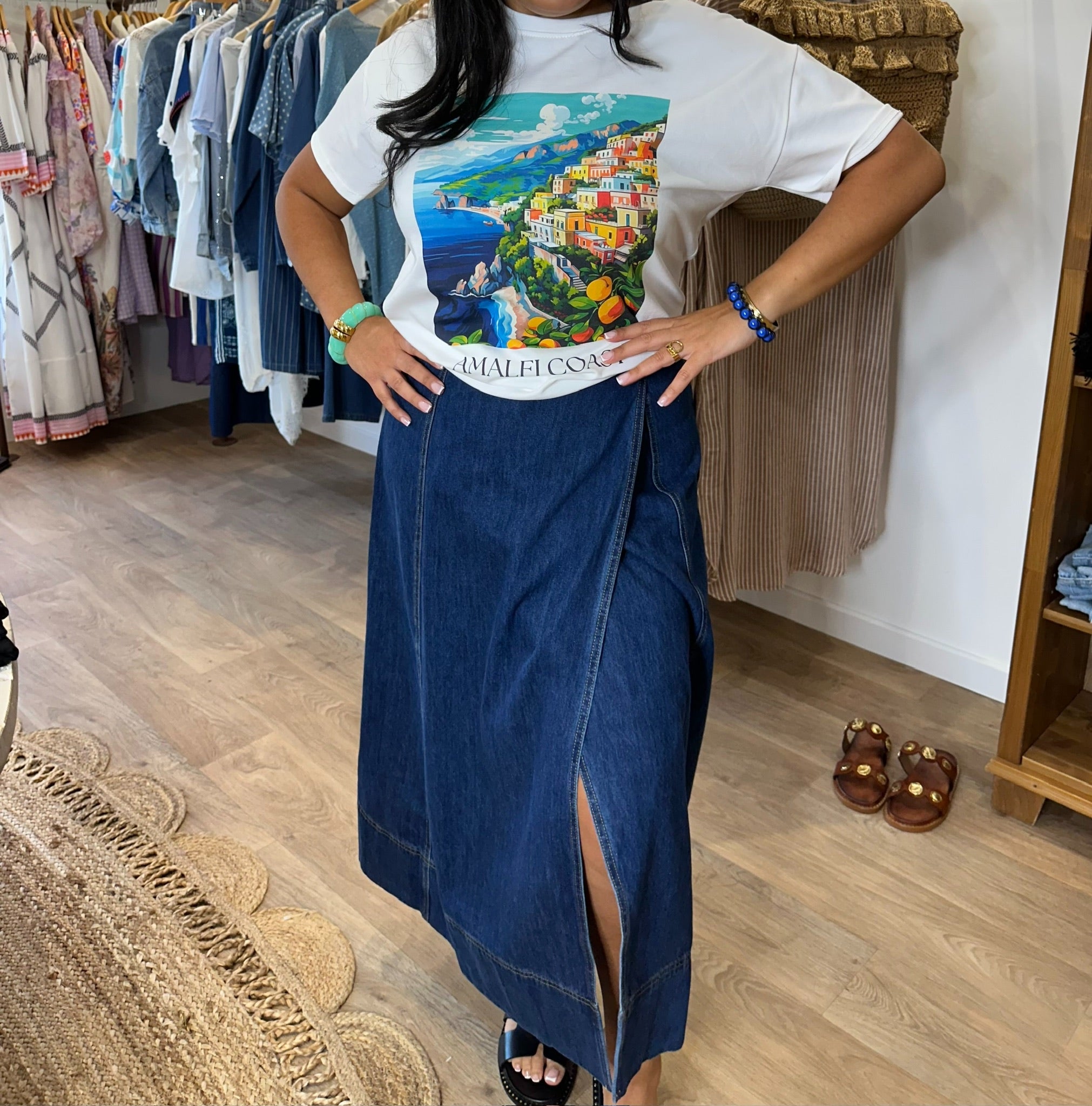 Tee-shirt imprimé Amalfi Coast