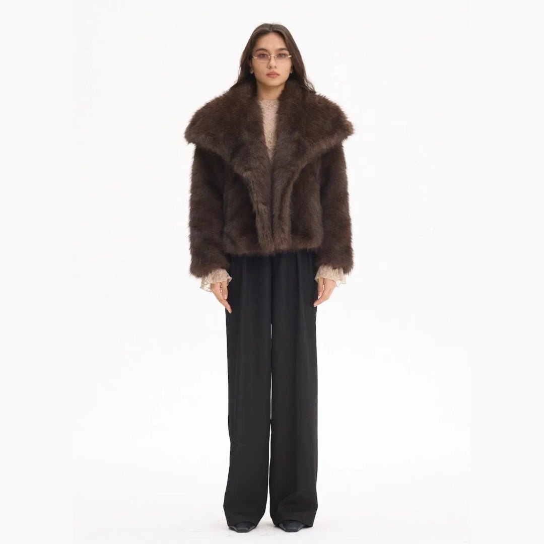 Veste Fourrure Vegan