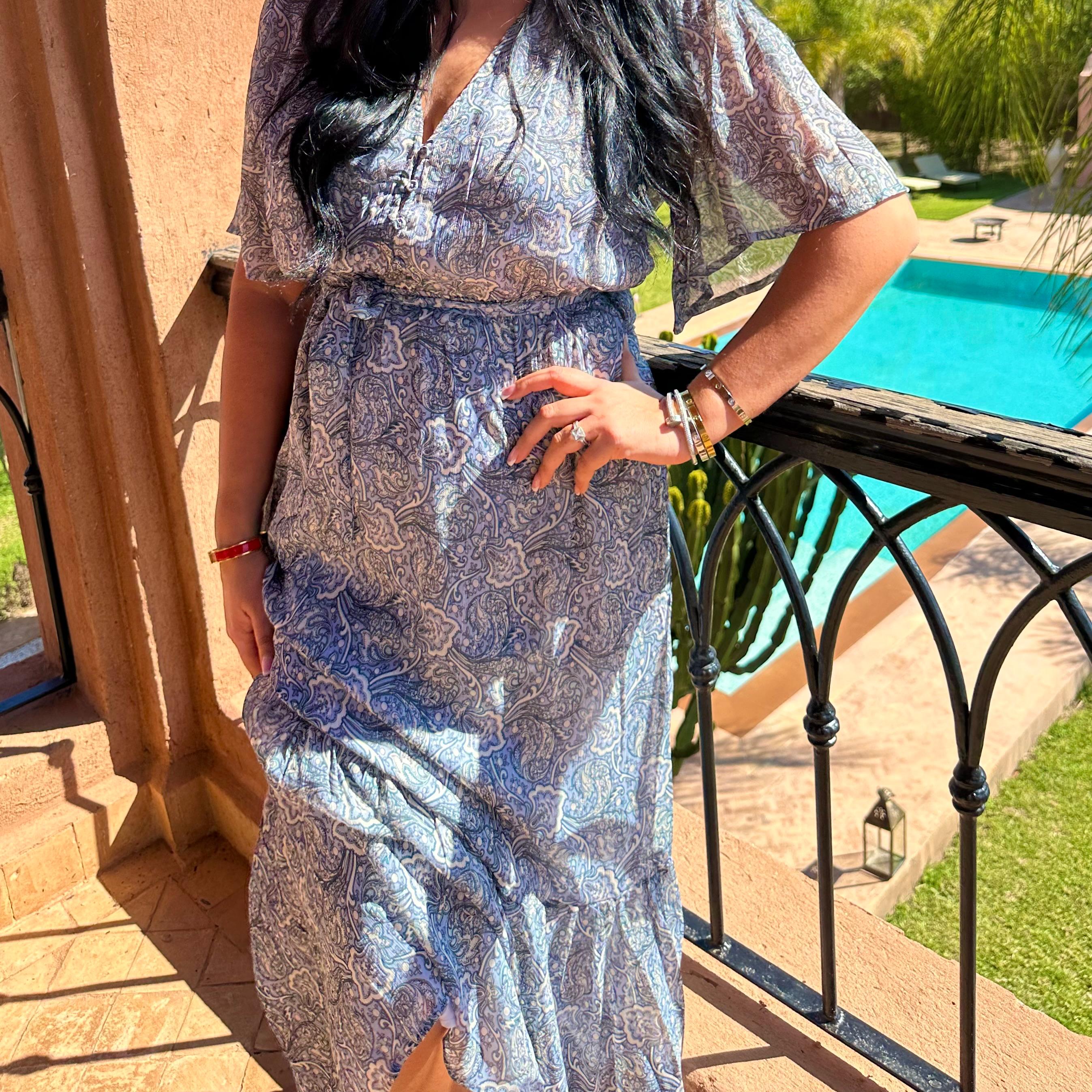 Robe longue GRACE & MILA