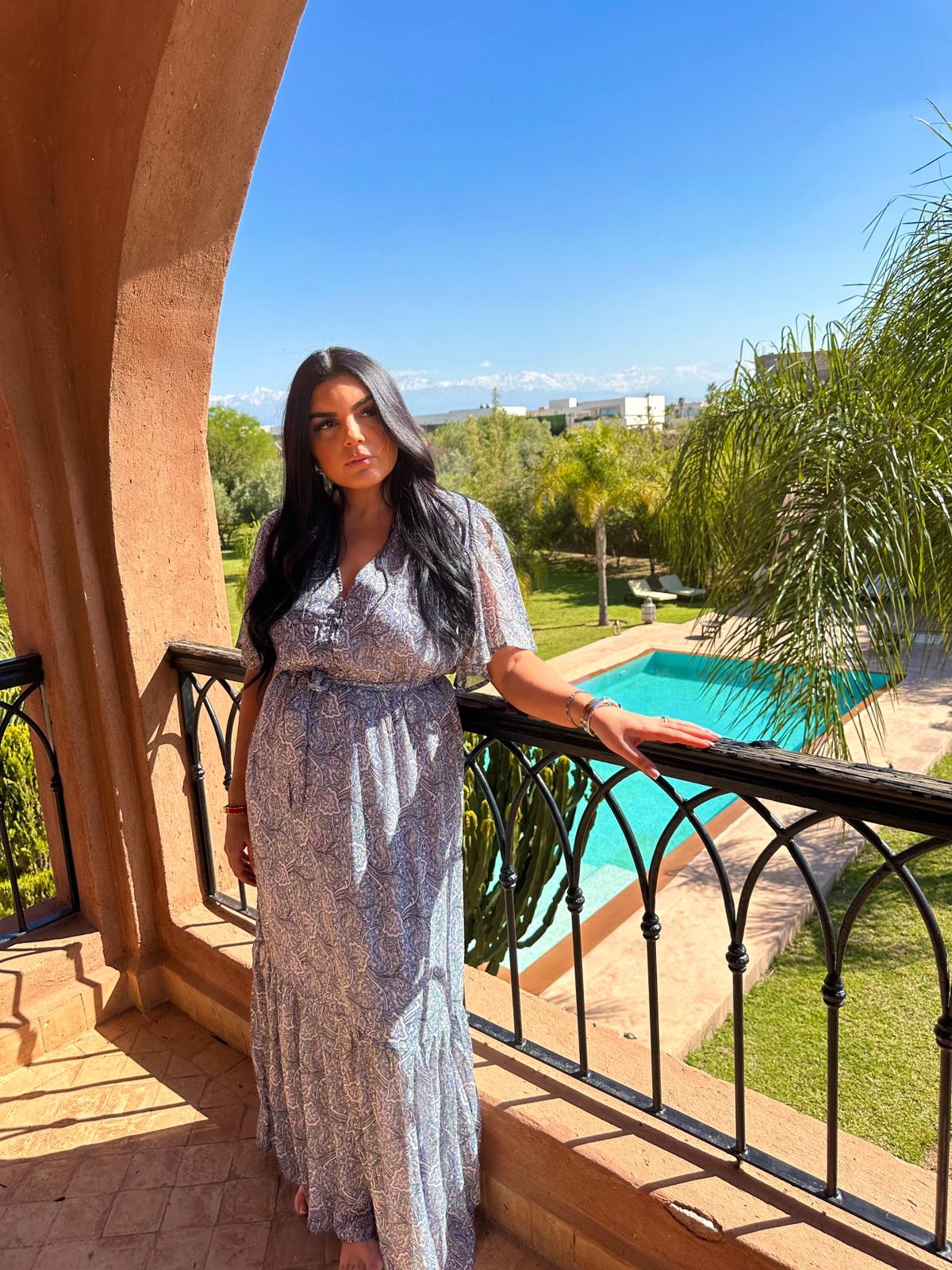 Robe longue GRACE & MILA