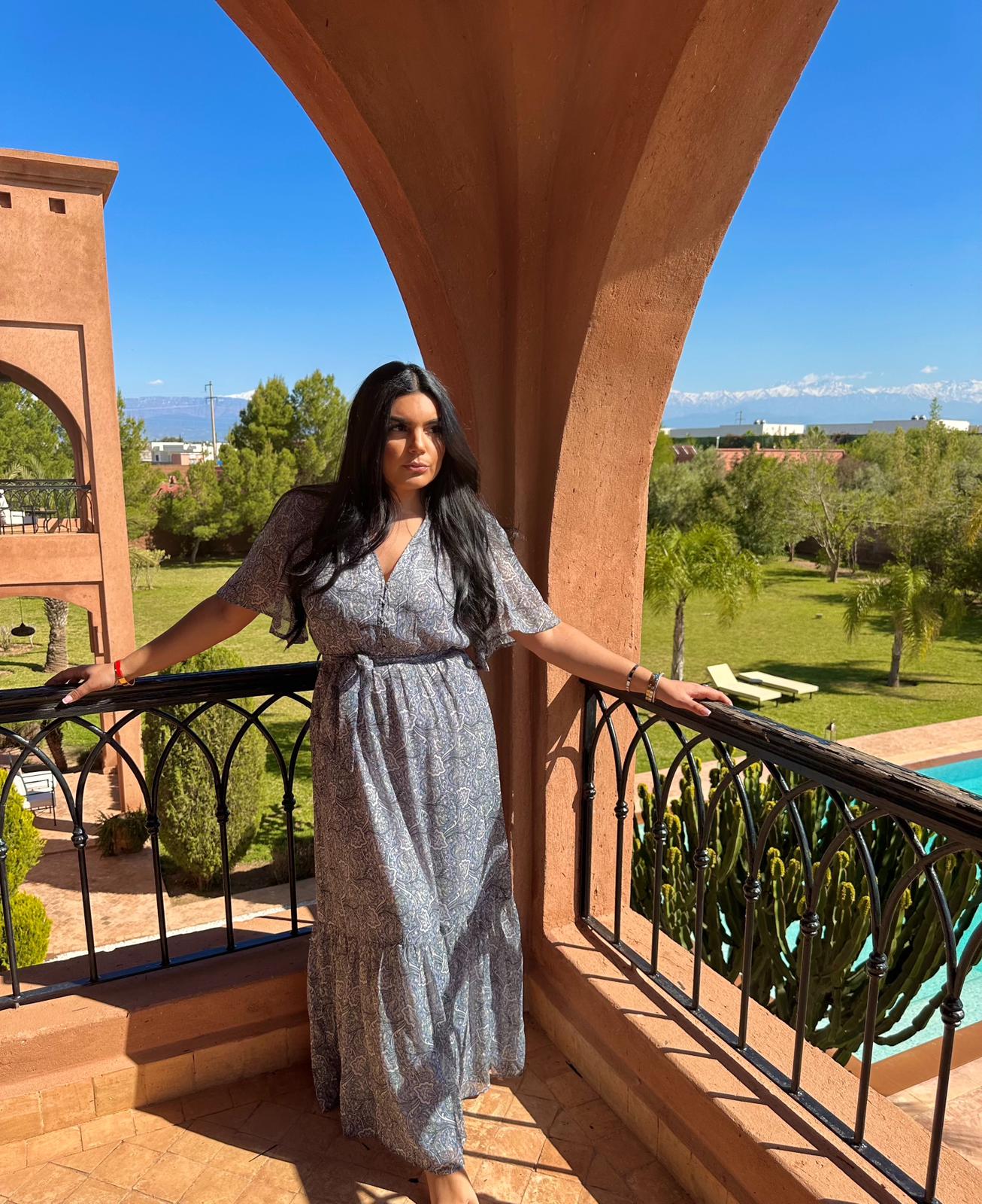Robe longue GRACE & MILA