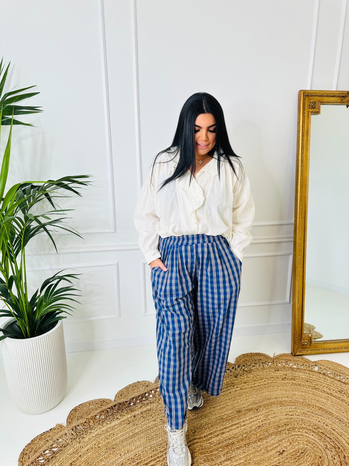 Pantalon DAMIER