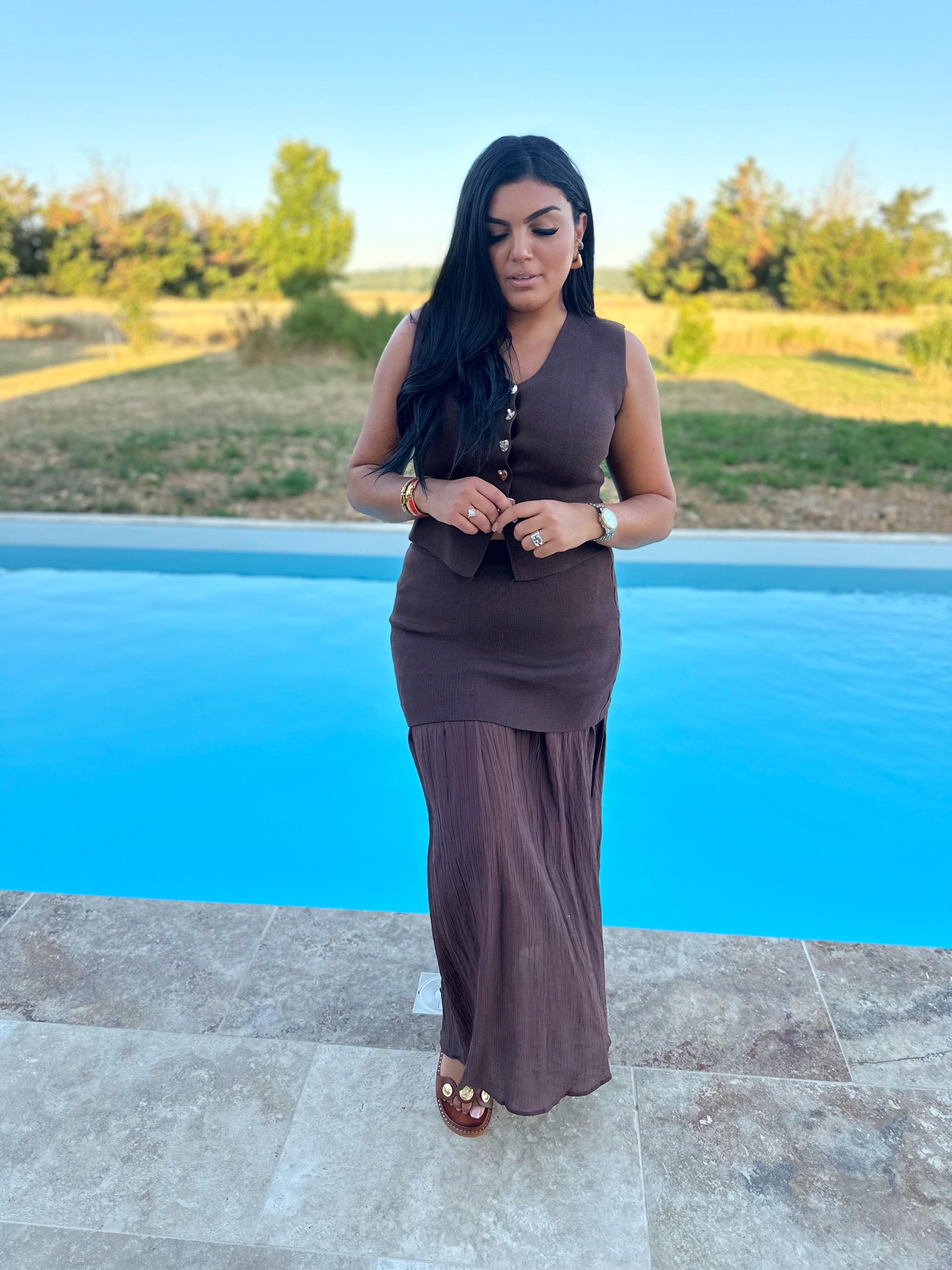 Ensemble Maille chocolat