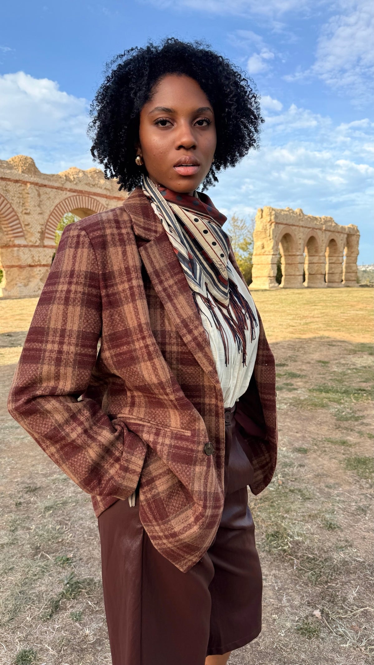 Manteau Vila  Bordeaux