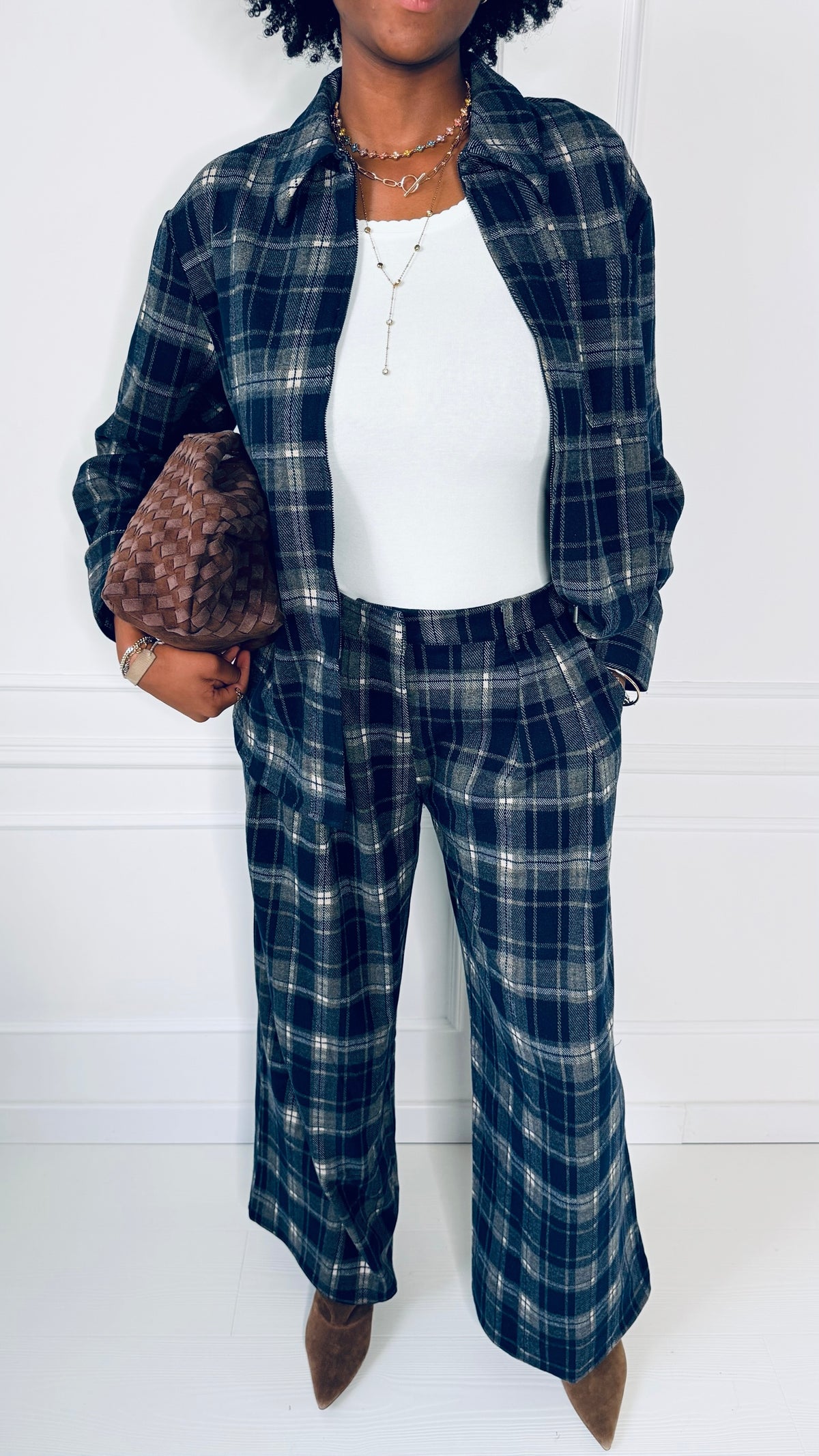 Pantalon carreaux