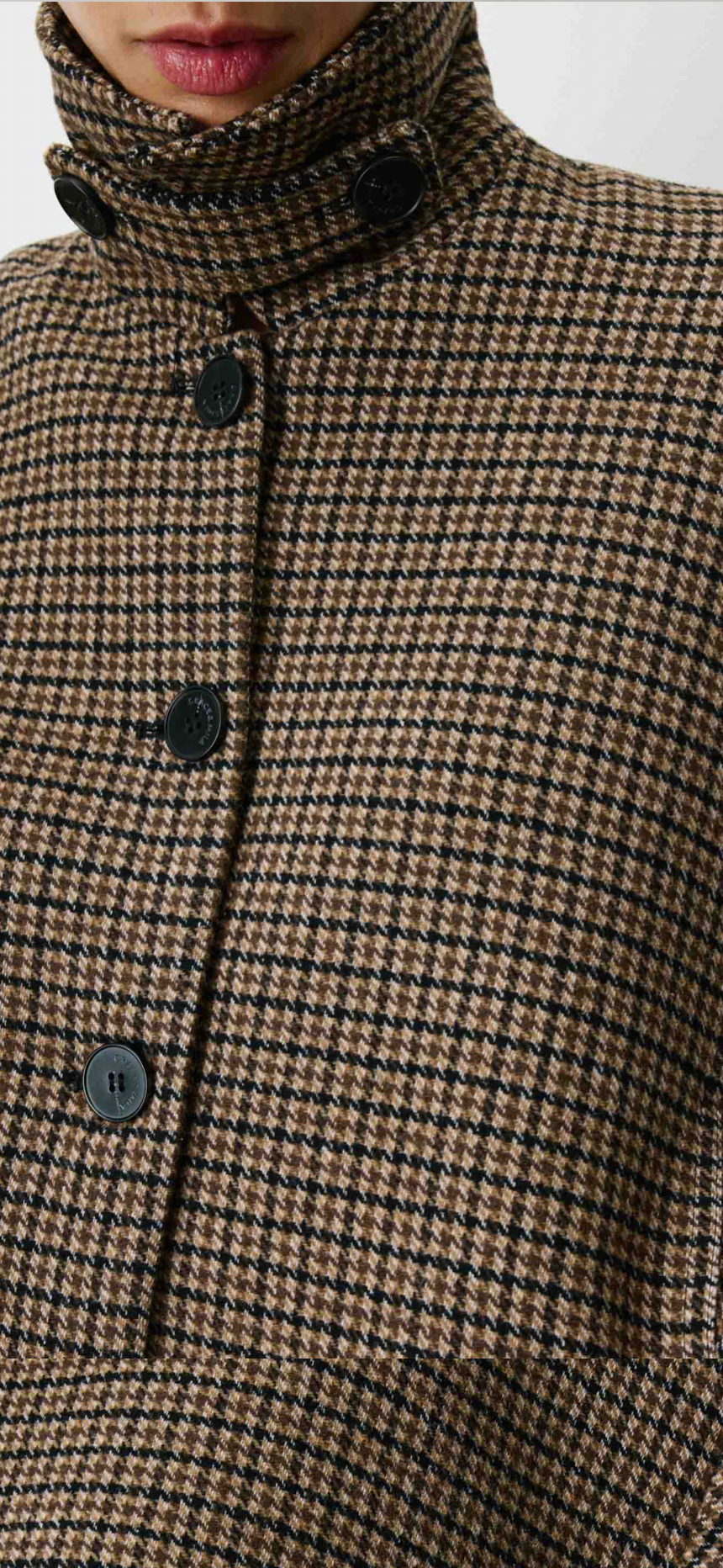Manteau Pied de poule Arthur