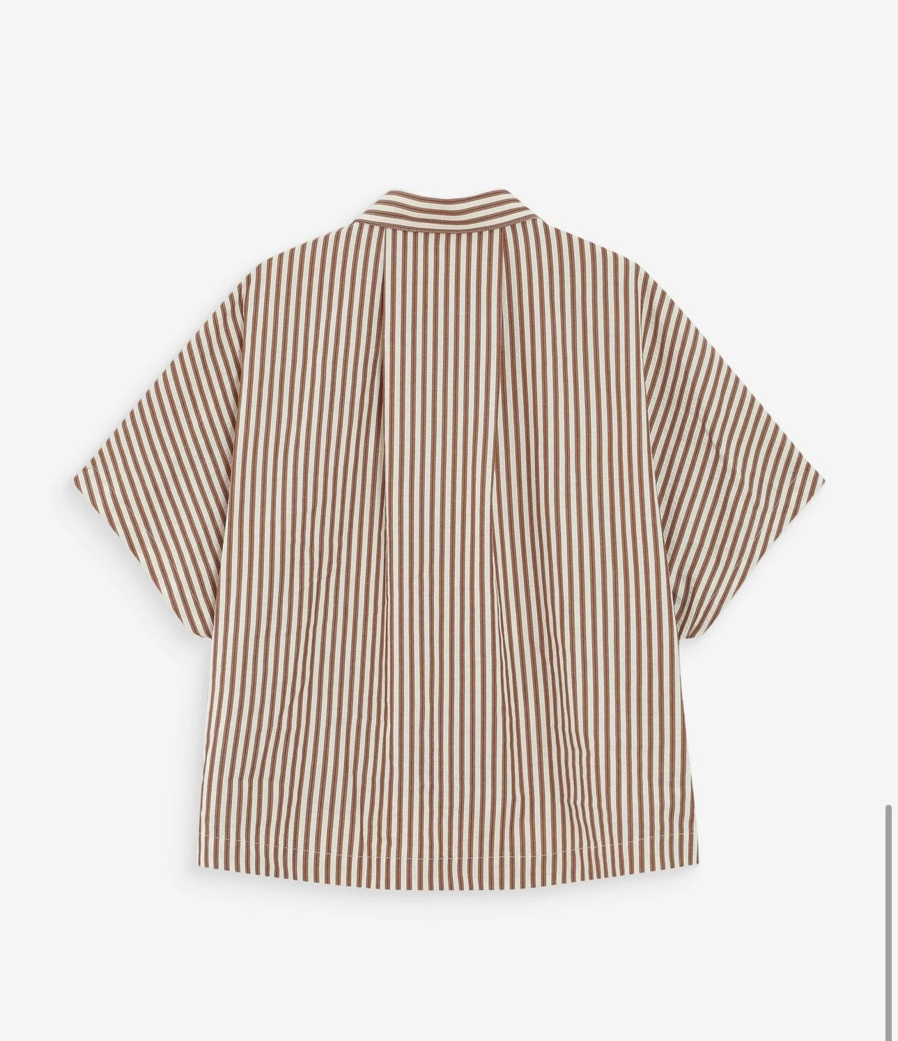 CHEMISE LARGE À RAYURES MANCHES COURTES BLEUET VERCIA