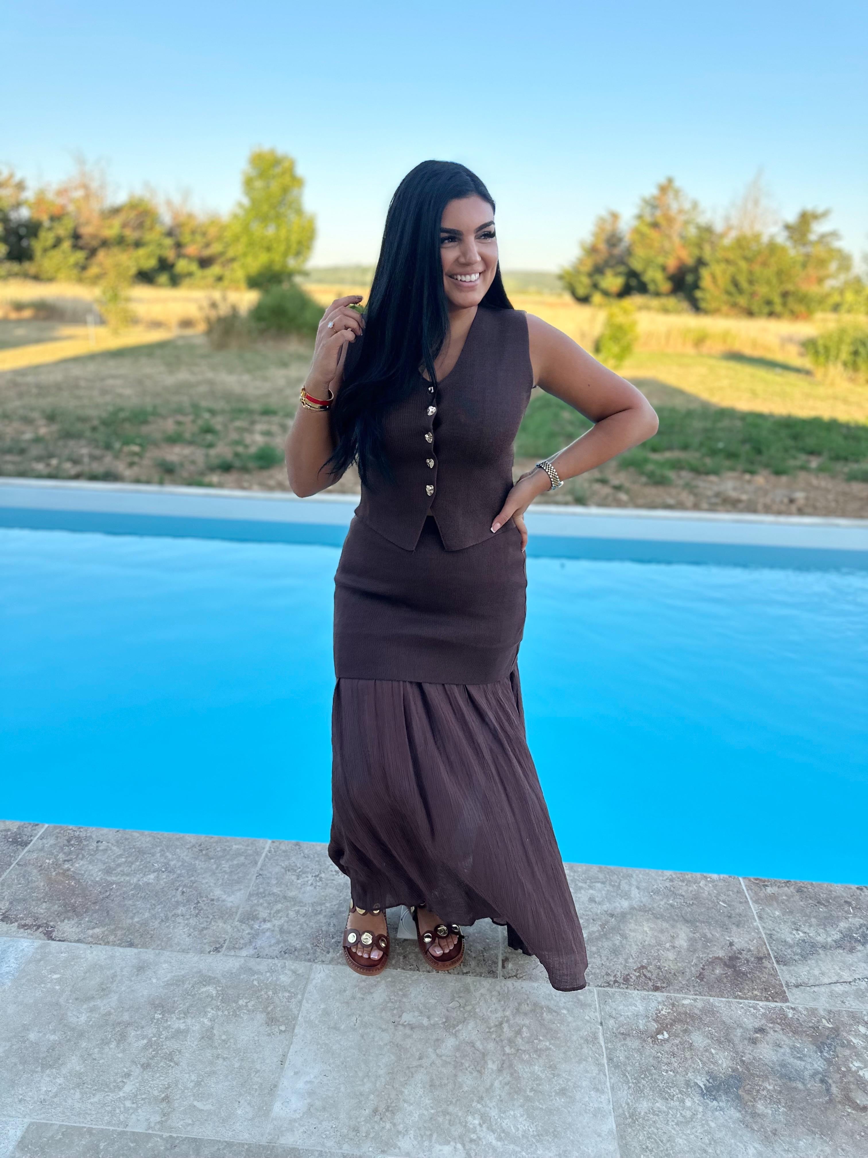 Ensemble Maille chocolat