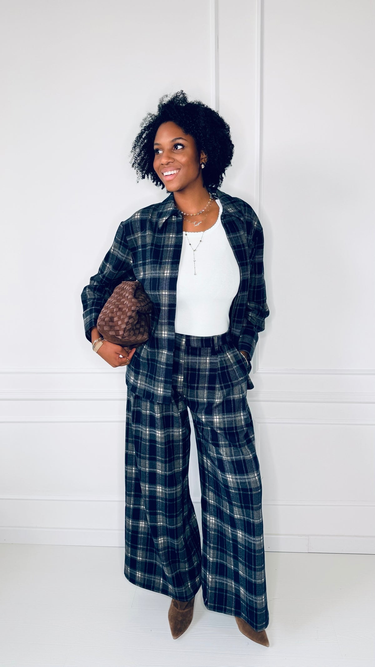Pantalon carreaux