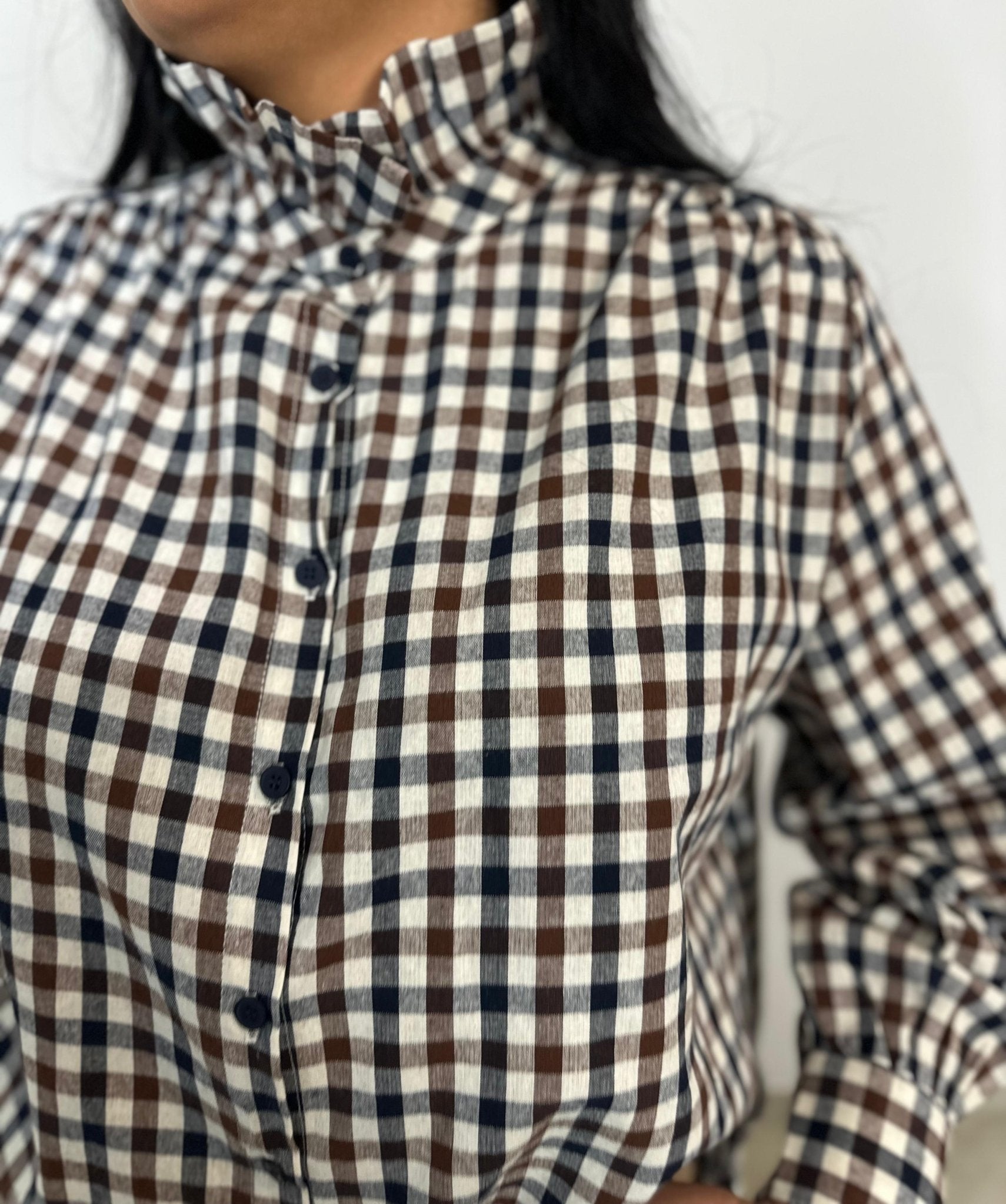 Chemise à Carreaux Clara