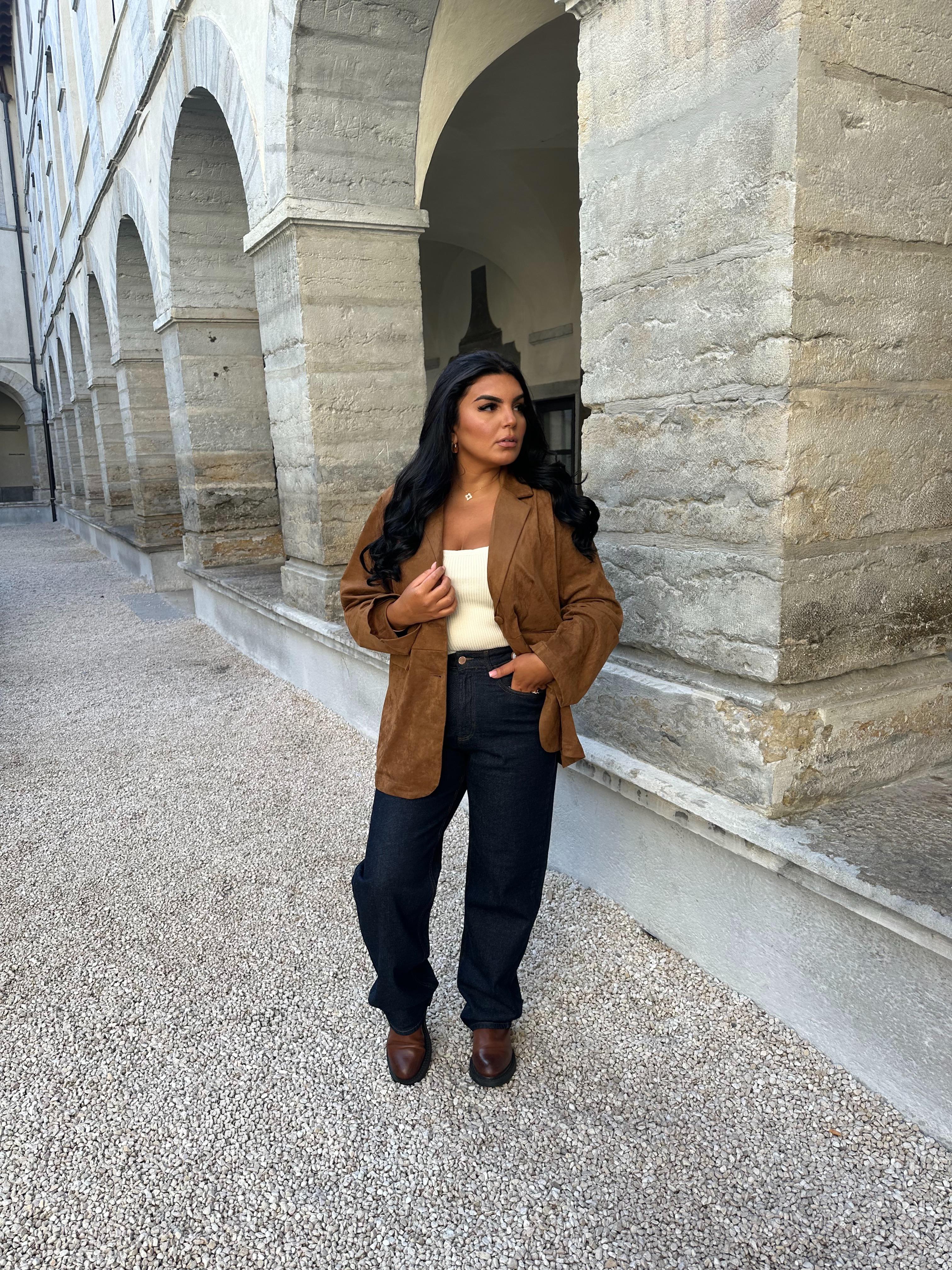Veste Suédine