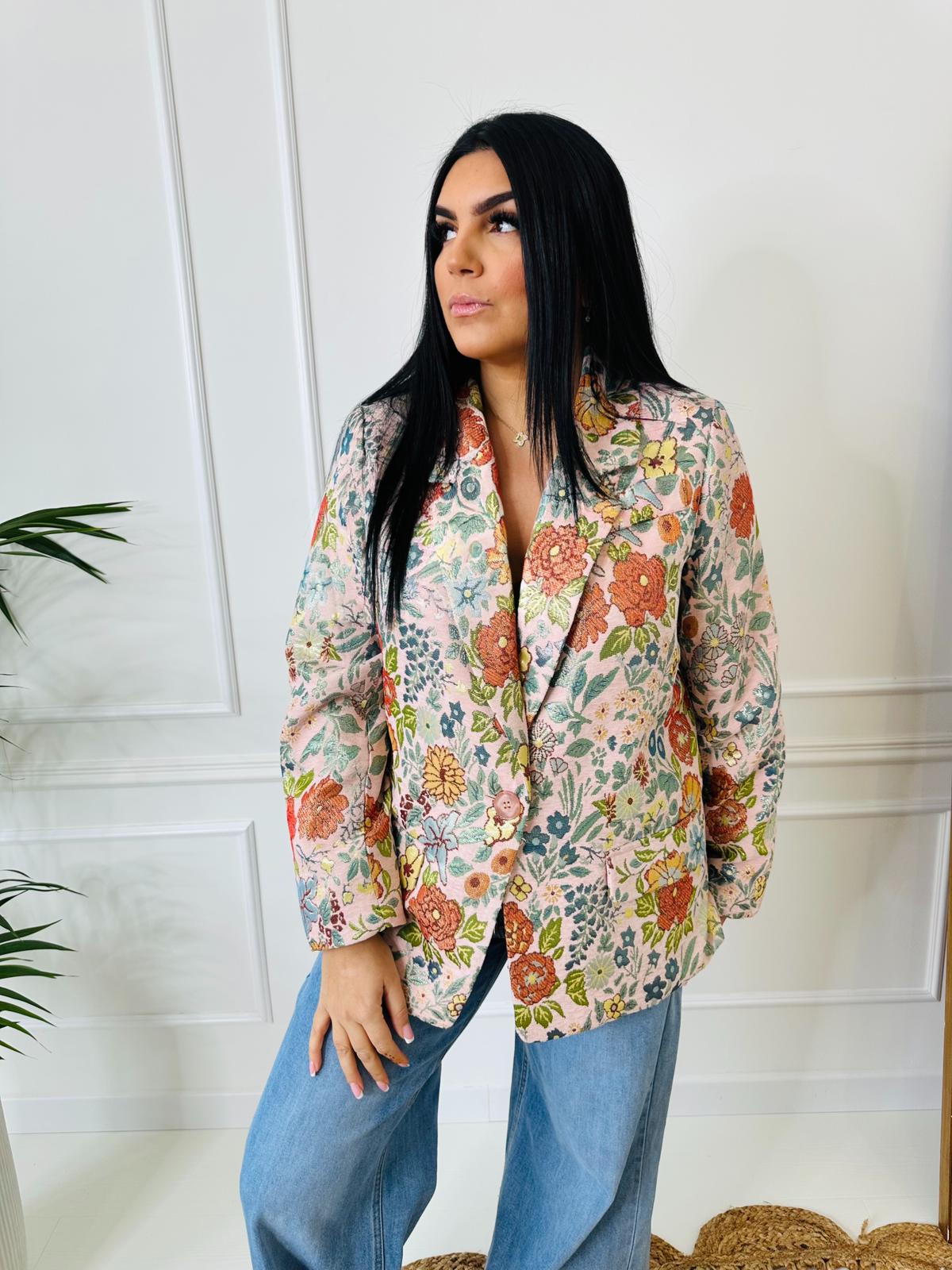 Blazer Fleuri